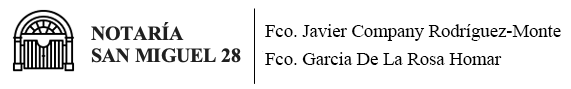Notaría San Miguel 28